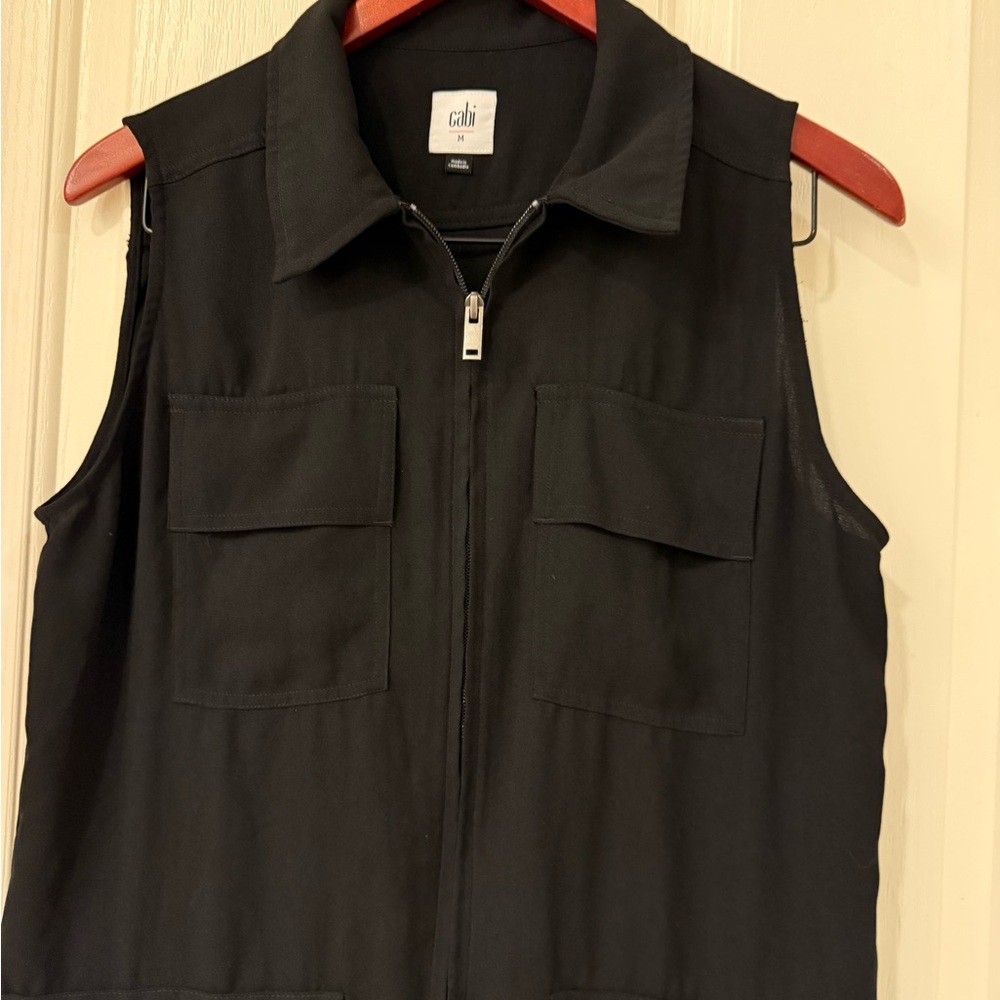 CAbi Black Zip-Up Jumpsuit - Picture 4 of 8